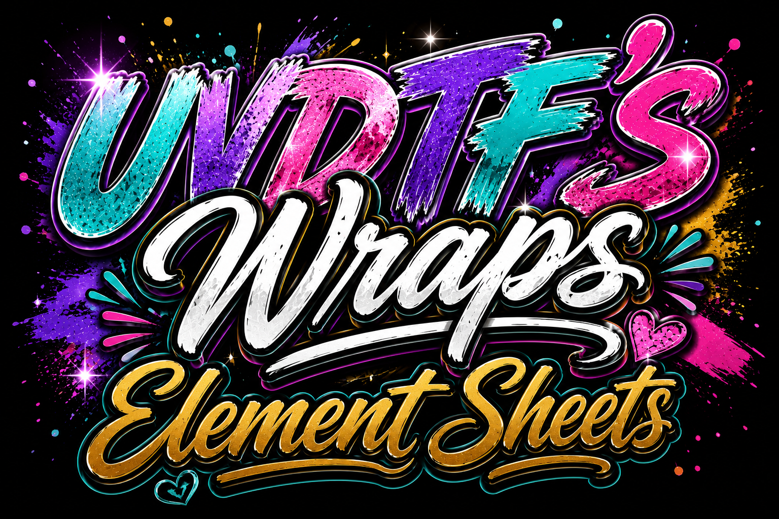 Element Sheet UVDTF’s