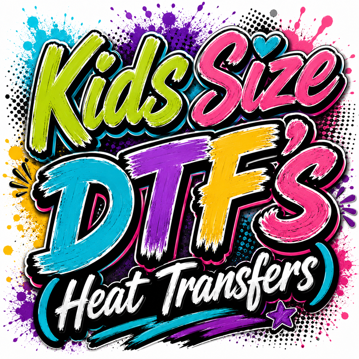 Kid’s DTF’s