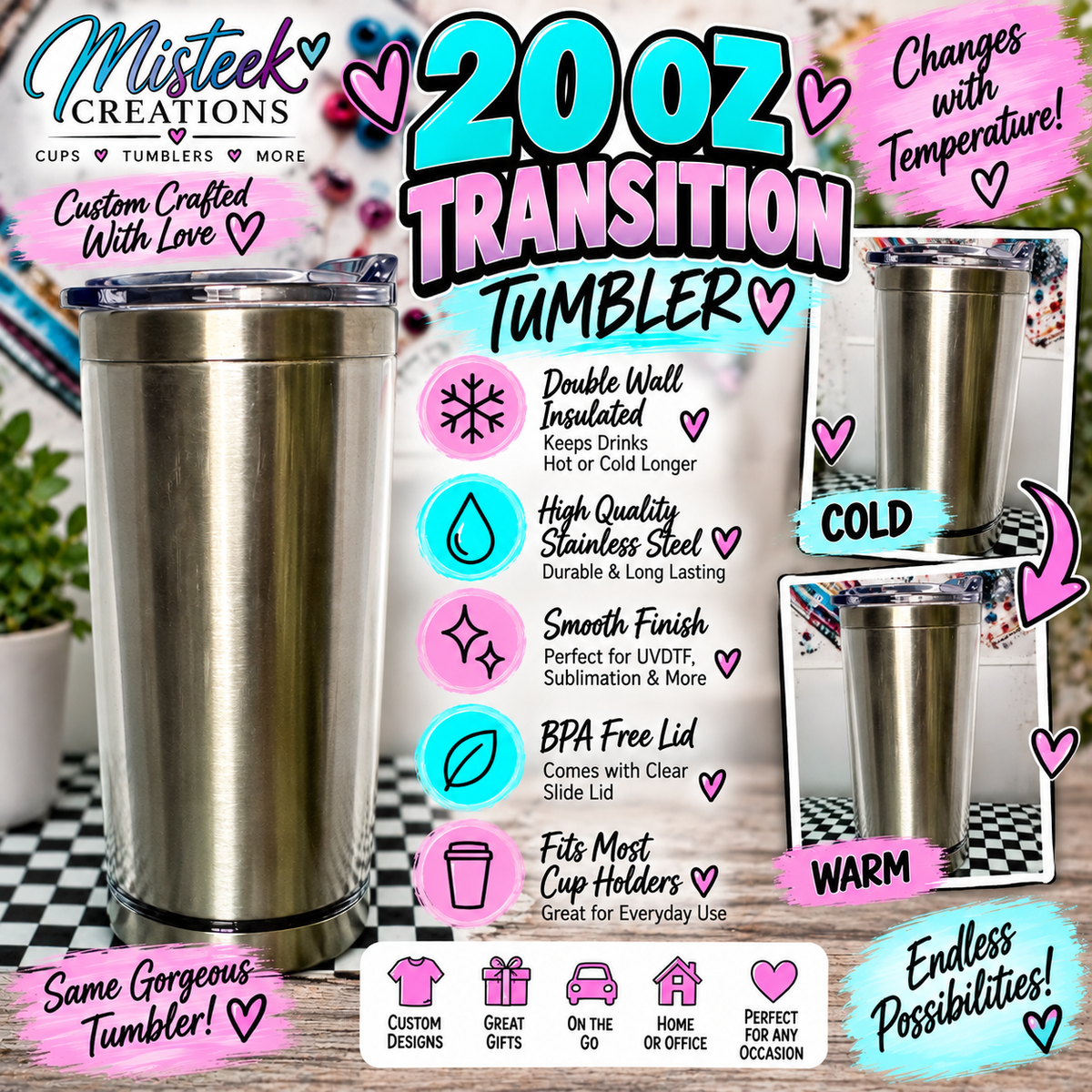 Transition Tumbler (TwIsTeD GyPsYe)